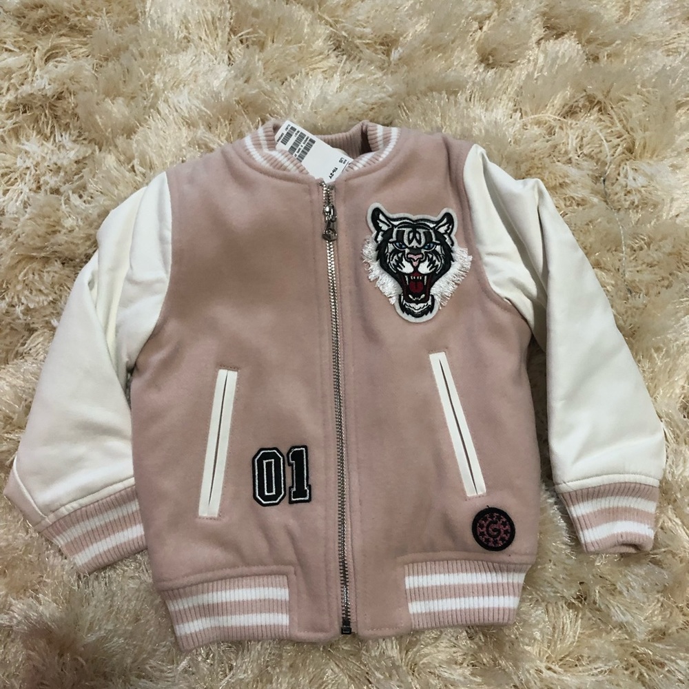 H&M Varsity Girls Coat New Size 1.5-2y